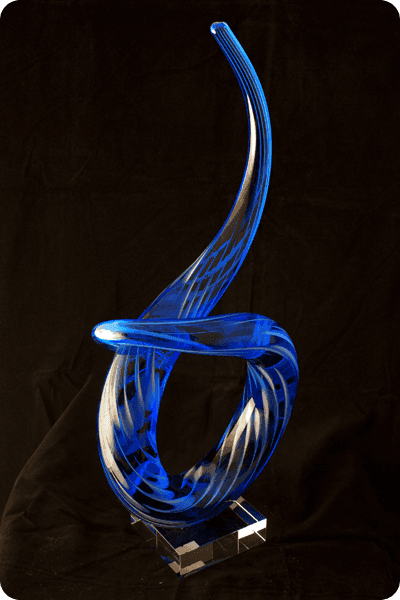 Glazen trofee -  GLA0124