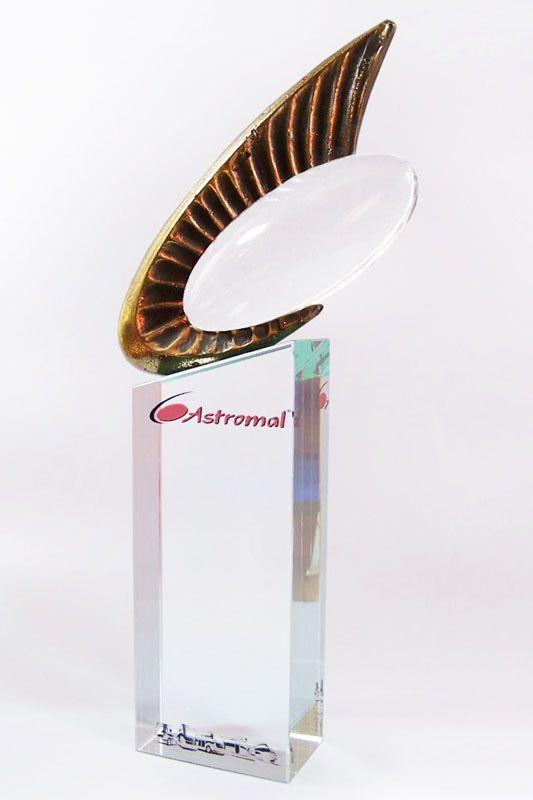 Glazen trofee -  GLA1282