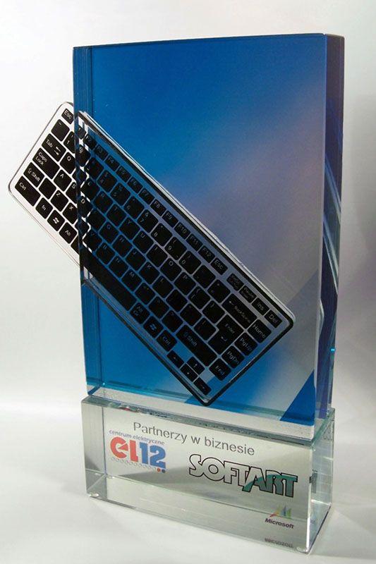 Glazen trofee -  GLA1284