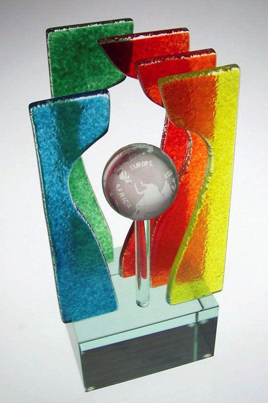 Glazen trofee -  GLA1315