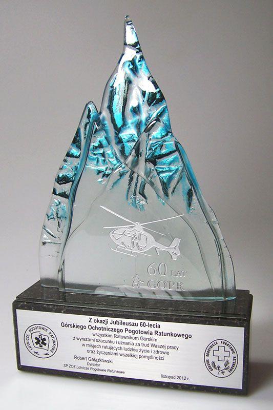 Glazen trofee -  GLA1317