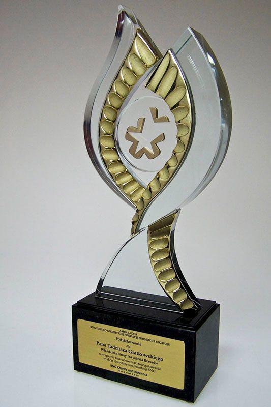 Glazen trofee -  GLA1323