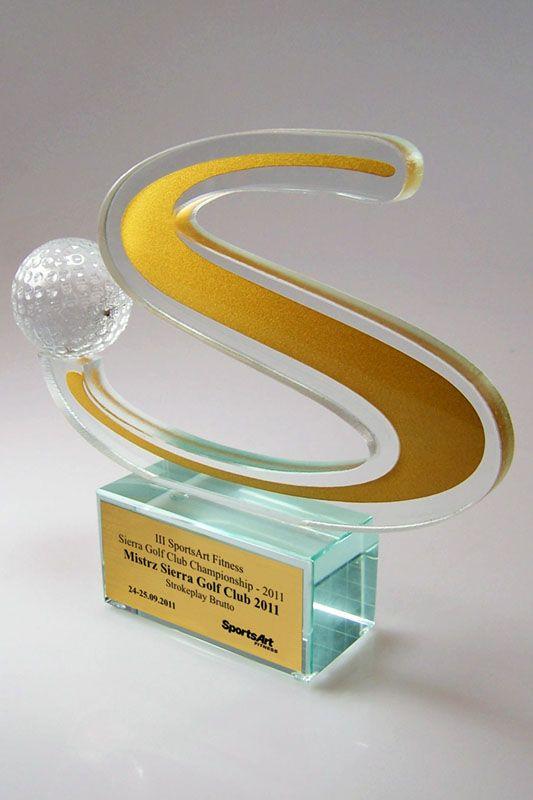 Glazen trofee -  GLA1355