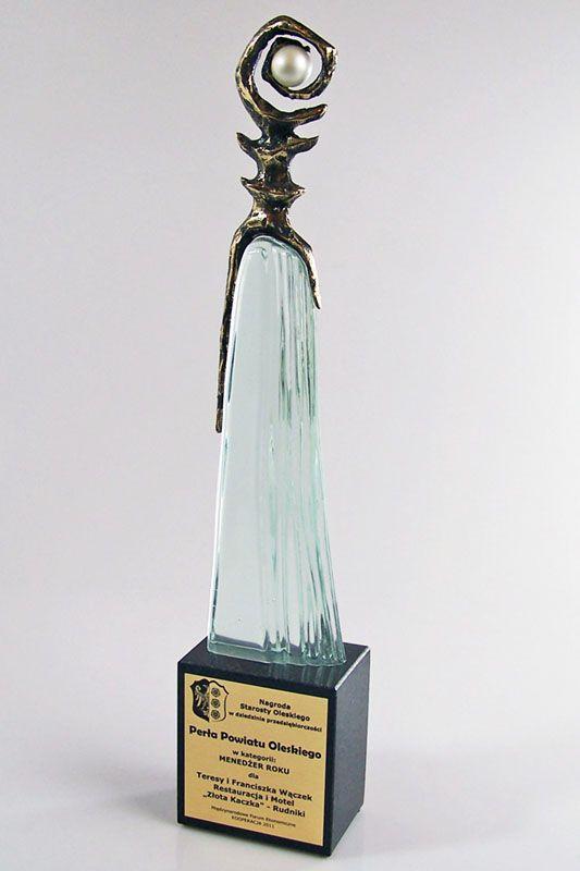 Glazen trofee -  GLA1356