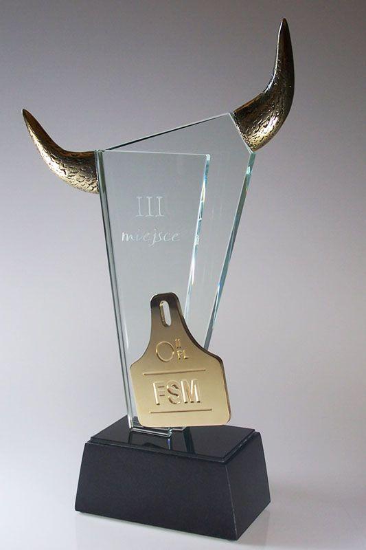 Glazen trofee -  GLA1386