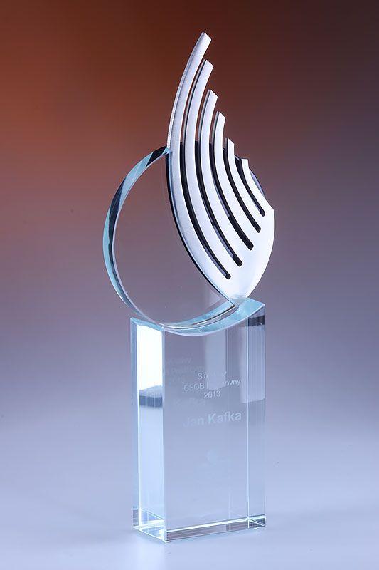 Glazen trofee -  GLA1396