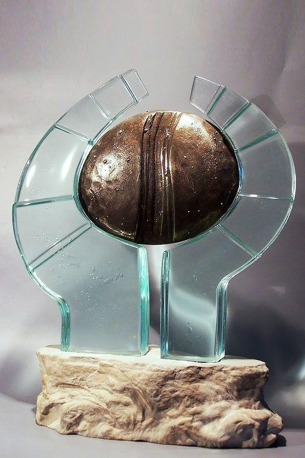Glazen trofee -  GLA1408