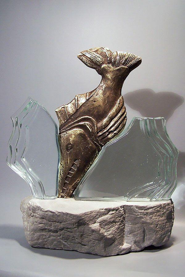 Glazen trofee -  GLA1414