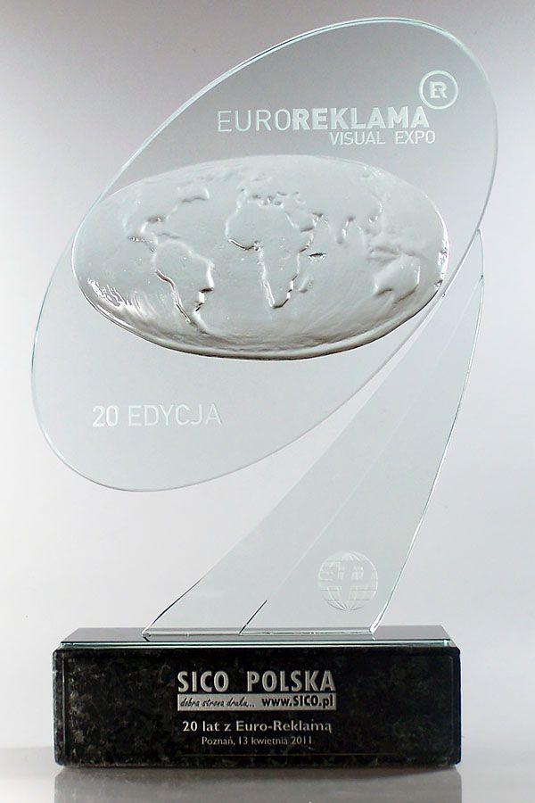 Glazen trofee -  GLA1480