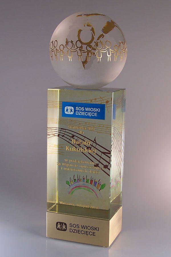Glazen trofee -  GLA1497