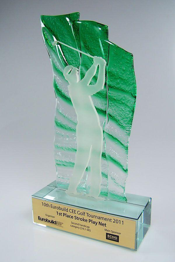 Glazen trofee -  GLA1539