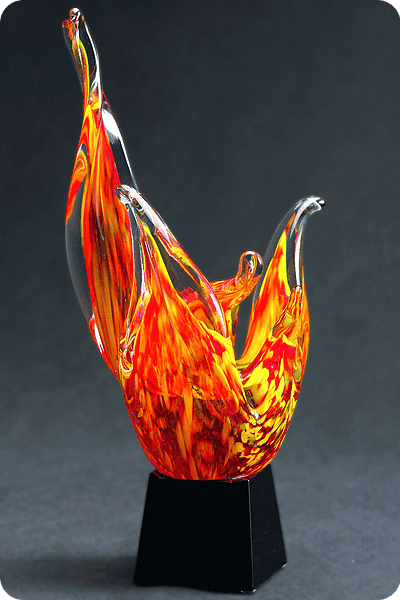 Glazen trofee -  GLA0165