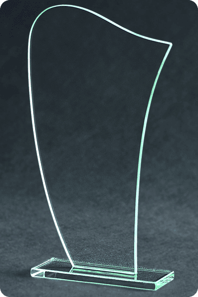 Glazen trofee -  GLA0170