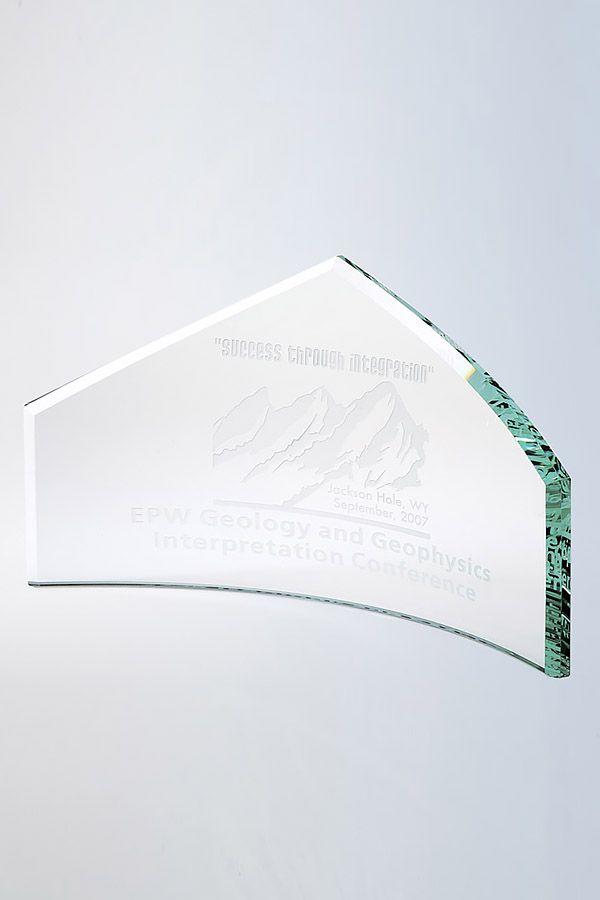 Glazen trofee -  GLA1821