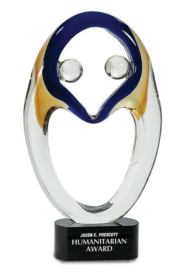 Glazen trofee -  GLA1869