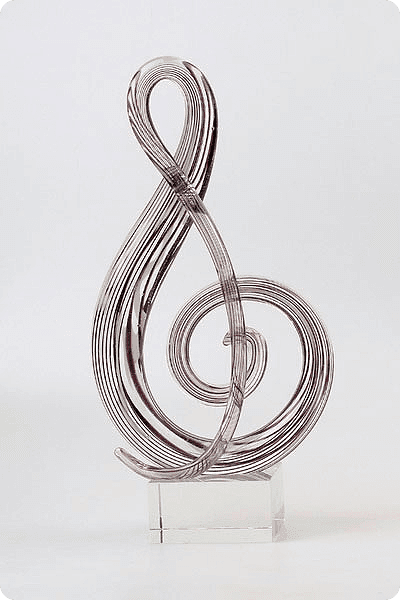 Glazen trofee -  GLA0186