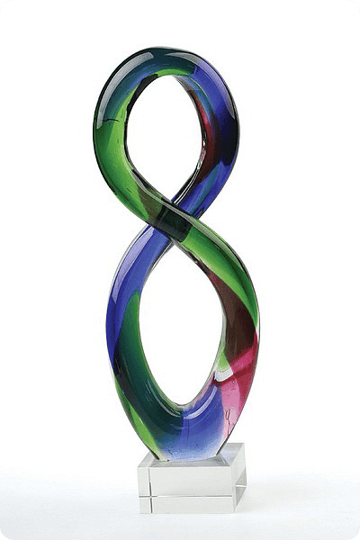Glazen trofee -  GLA0188