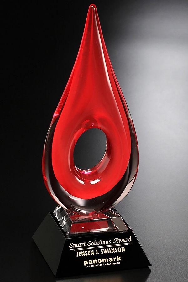 Glazen trofee -  GLA1977