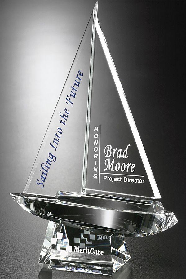 Glazen trofee -  GLA1991