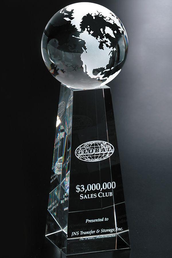 Kristallen trofee -  GLA2001