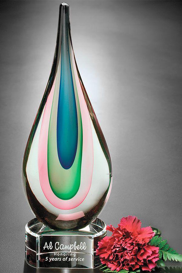 Glazen trofee -  GLA2095