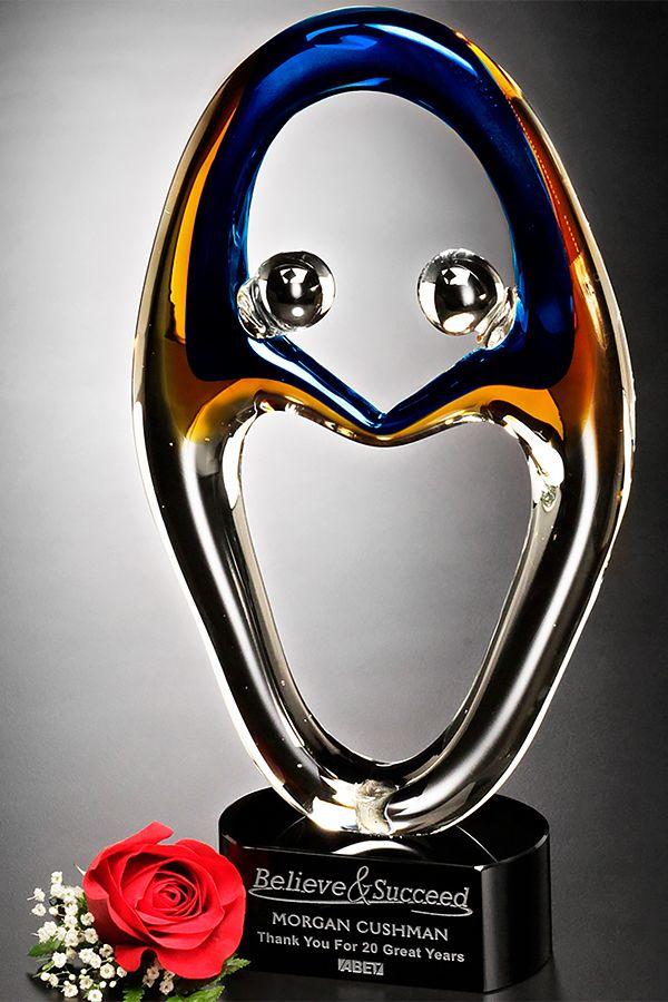 Glazen trofee -  GLA2097