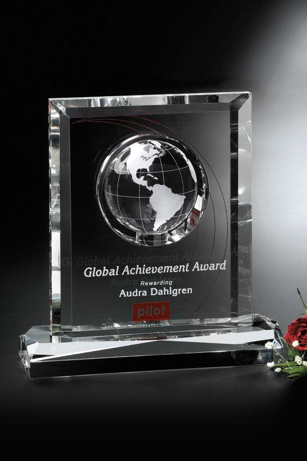 Glazen trofee -  GLA2149