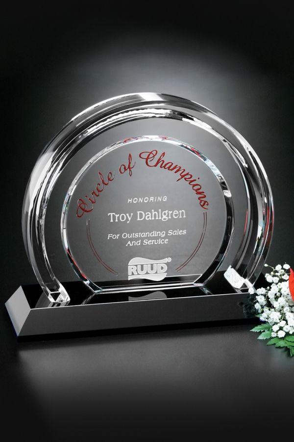 Glazen trofee -  GLA2194