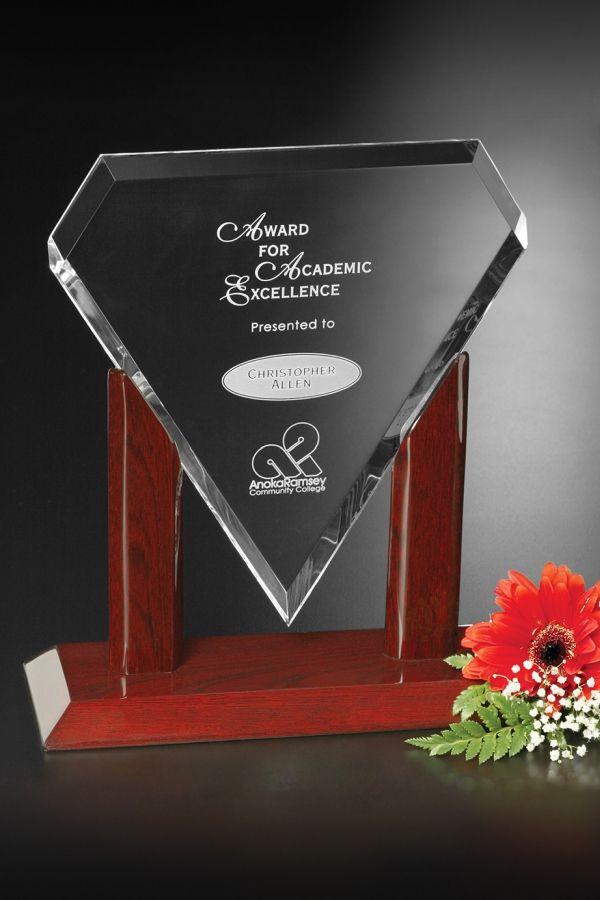 Glazen trofee -  GLA2229