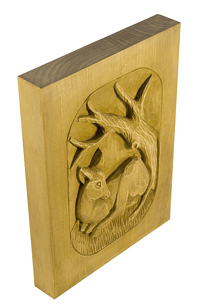 Houten trofee -  DRE009