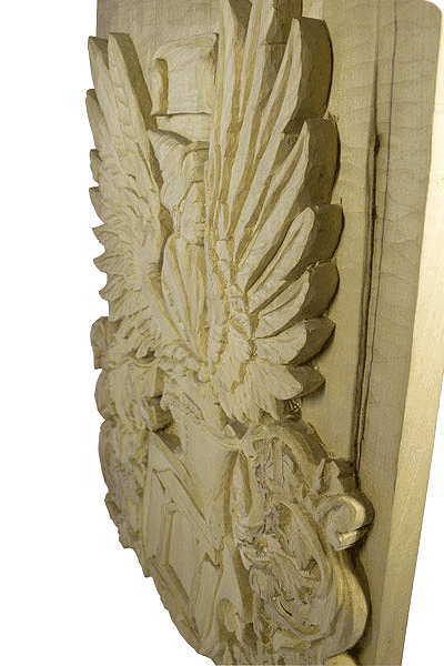 Houten trofee -  DRE017