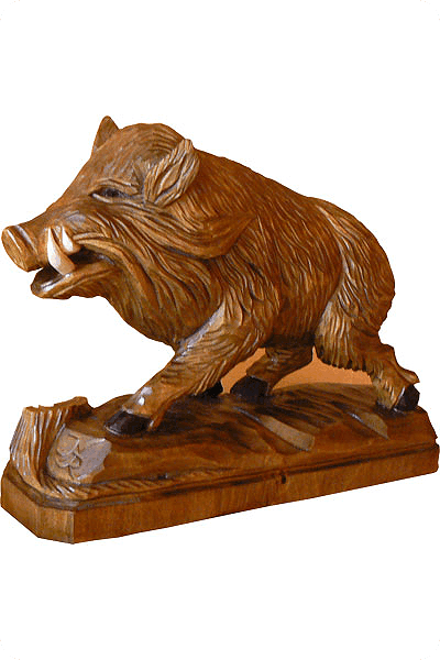 Houten trofee -  DRE024