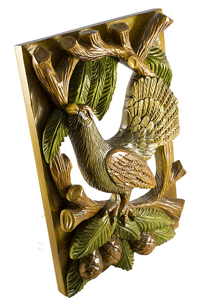 Houten trofee -  DRE001