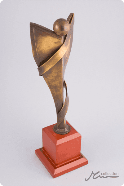 Metalen trofee -  MET040