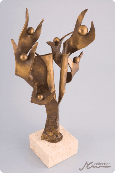 Metalen trofee -  MET044