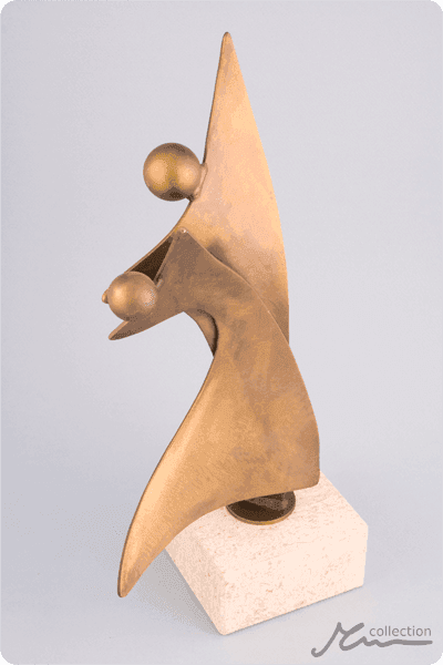 Metalen trofee -  MET047