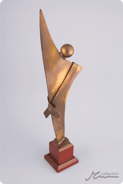 Metalen trofee -  MET049