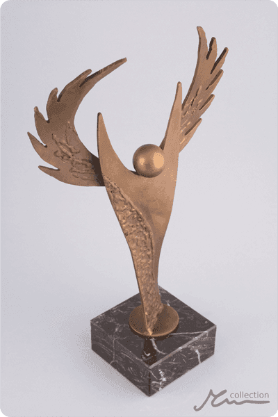 Metalen trofee -  MET051