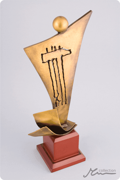 Metalen trofee -  MET053