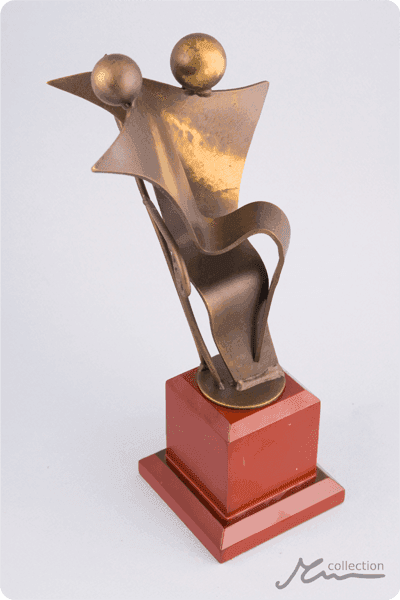 Metalen trofee -  MET056