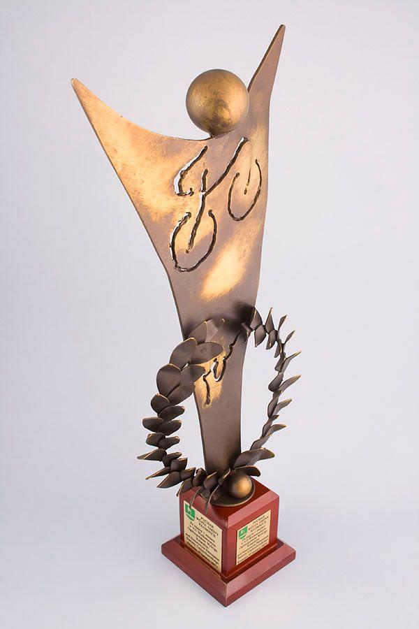Metalen trofee -  MET005