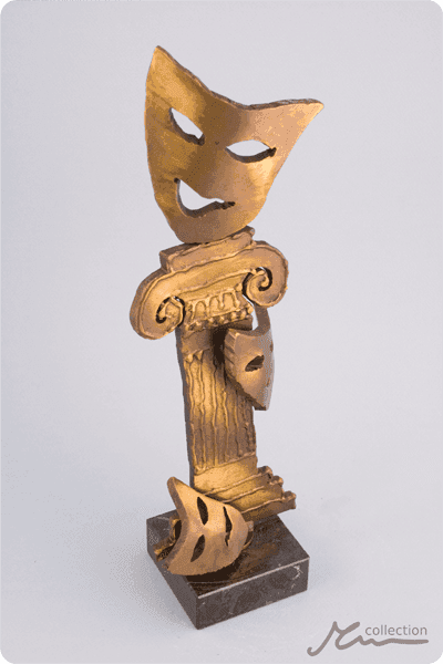 Metalen trofee -  MET060