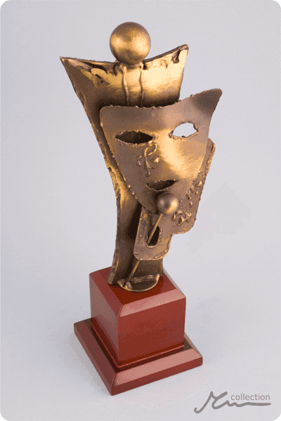 Metalen trofee -  MET061