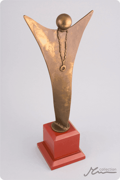 Metalen trofee -  MET068
