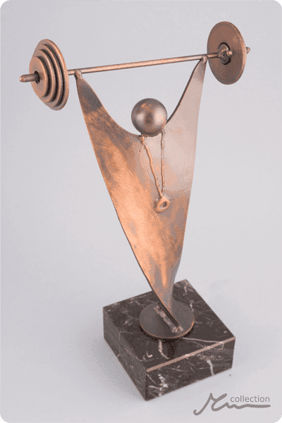 Metalen trofee -  MET073