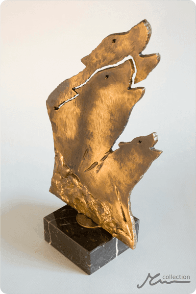 Metalen trofee -  MET079