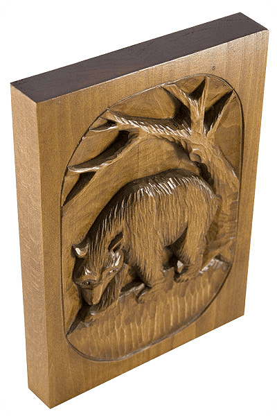 Houten trofee -  DRE005