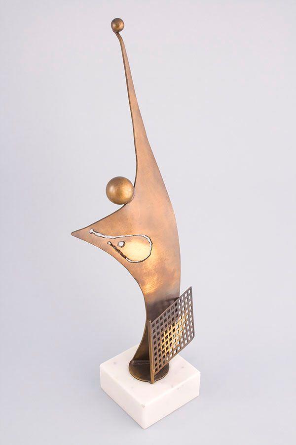 Metalen trofee -  MET007