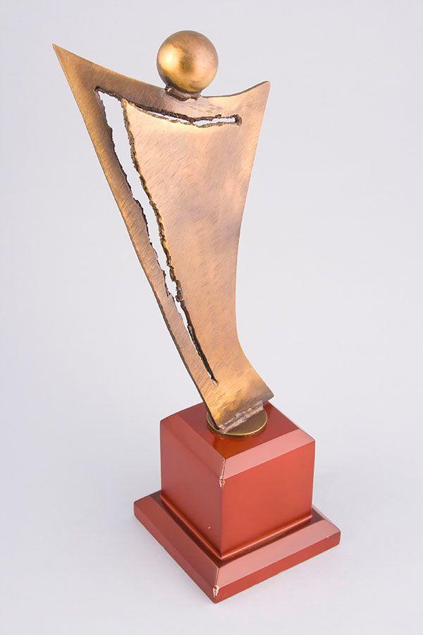 Metalen trofee -  MET008